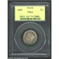 1885 5C PR64 PCGS.