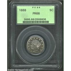 1888 5C PR66 PCGS.