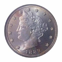 1889 5C PR67 NGC.