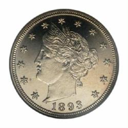 1893 5C PR66 Cameo NGC.
