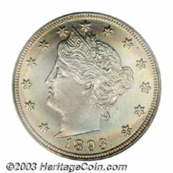 1893 5C PR67 Cameo PCGS.