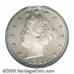 1901 5C PR67 Cameo PCGS.