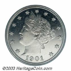 1901 5C PR64 Deep Cameo PCGS.
