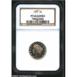 1907 5C PR66 Cameo NGC.