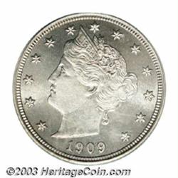 1909 5C PR67 PCGS.