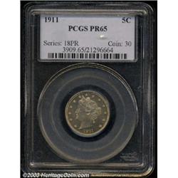 1911 5C PR65 PCGS.