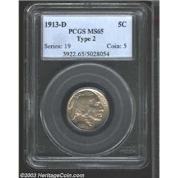 1913-D 5C Type Two MS65 PCGS.