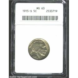 1915-S 5C MS63 ANACS.