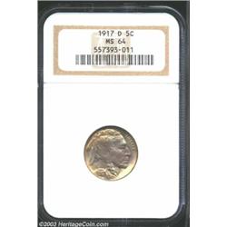 1917-D 5C MS64 NGC.