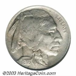 1918/7-D 5C --Reverse Damaged--ANACS. AU Details, Net XF40.