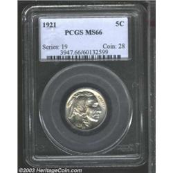 1921 5C MS66 PCGS.