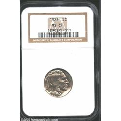 1923 5C MS65 NGC.