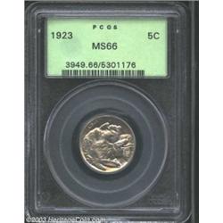 1923 5C MS66 PCGS.