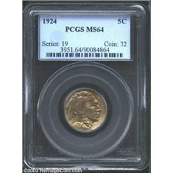 1924 5C MS64 PCGS.