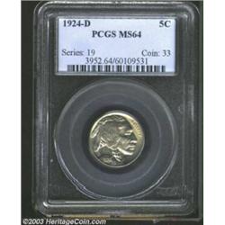 1924-D 5C MS64 PCGS.