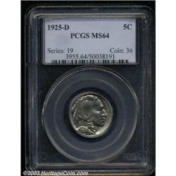 1925-D 5C MS64 PCGS.