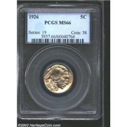 1926 5C MS66 PCGS.