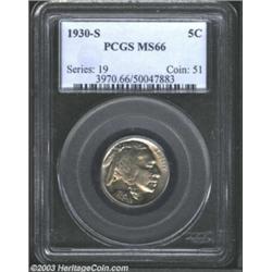 1930-S 5C MS66 PCGS.