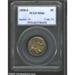 1930-S 5C MS66 PCGS.