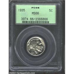 1935 5C MS66 PCGS.