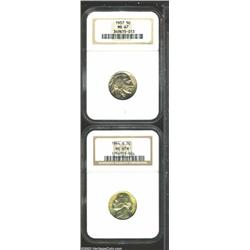 1944-S Jefferson Nickel MS67 * NGC,