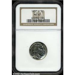 1937-D 5C MS67 NGC.