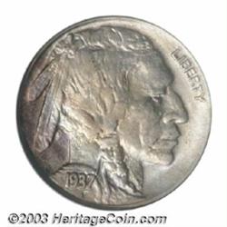 1937-D 5C Three-Legged MS64 PCGS.