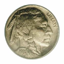 1937-D 5C Three-Legged MS64 PCGS.