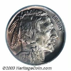 1938-D/S 5C MS67 PCGS.
