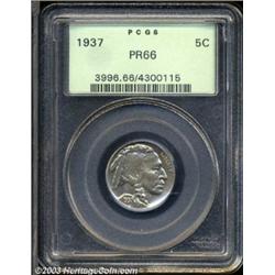 1937 5C PR66 PCGS.