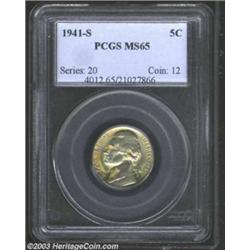1941-S 5C MS65 PCGS.