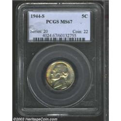 1944-S 5C MS67 PCGS.