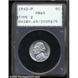 1942-P 5C Type Two PR65 PCGS.