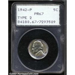 1942-P 5C Type Two PR67 PCGS.