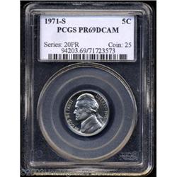 1971-S 5C PR69 Deep Cameo PCGS.