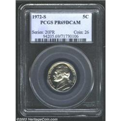 1972-S 5C PR69 Deep Cameo PCGS.