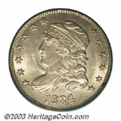 1834 H10C MS65 PCGS.
