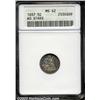 Image 1 : 1837 H10C Small Date (Flat Top 1) MS62 ANACS.