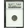 Image 3 : 1860 H10C Transitional--Cleaned--ANACS. Unc Details, Net AU50.