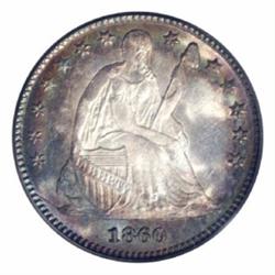 1860 H10C Transitional MS67 PCGS.