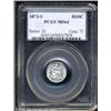 Image 1 : 1873-S H10C MS64 PCGS.