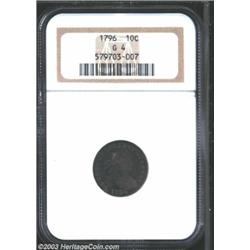 1796 10C Good 4 NGC.