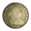 Image 1 : 1798 10C Large 8 VF25 PCGS.