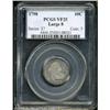 Image 3 : 1798 10C Large 8 VF25 PCGS.