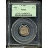 Image 3 : 1833 10C MS65 PCGS.