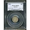 Image 3 : 1853 10C Arrows MS65 PCGS.