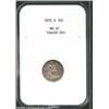 Image 1 : 1870-S 10C MS61 NGC.