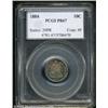 Image 3 : 1884 10C PR67 PCGS.