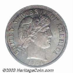 1904 10C MS66 PCGS.