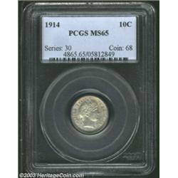 1914 10C MS65 PCGS.